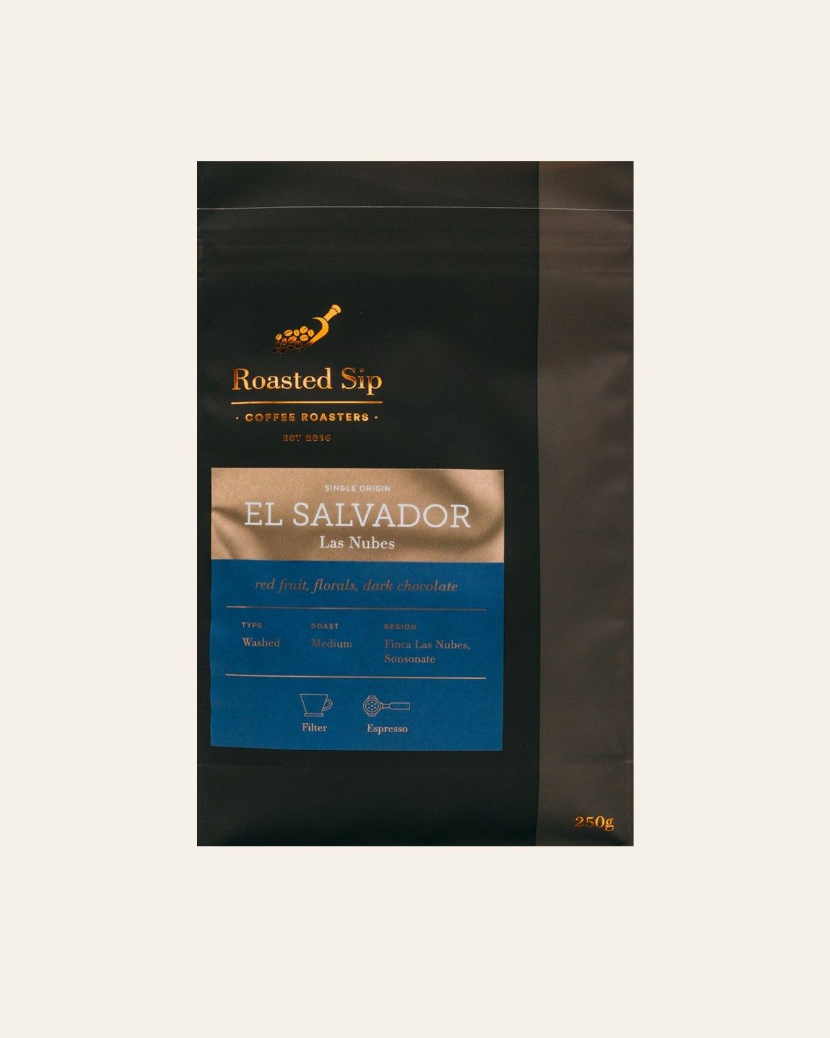 El Salvador Las Nubes single origin coffee bag