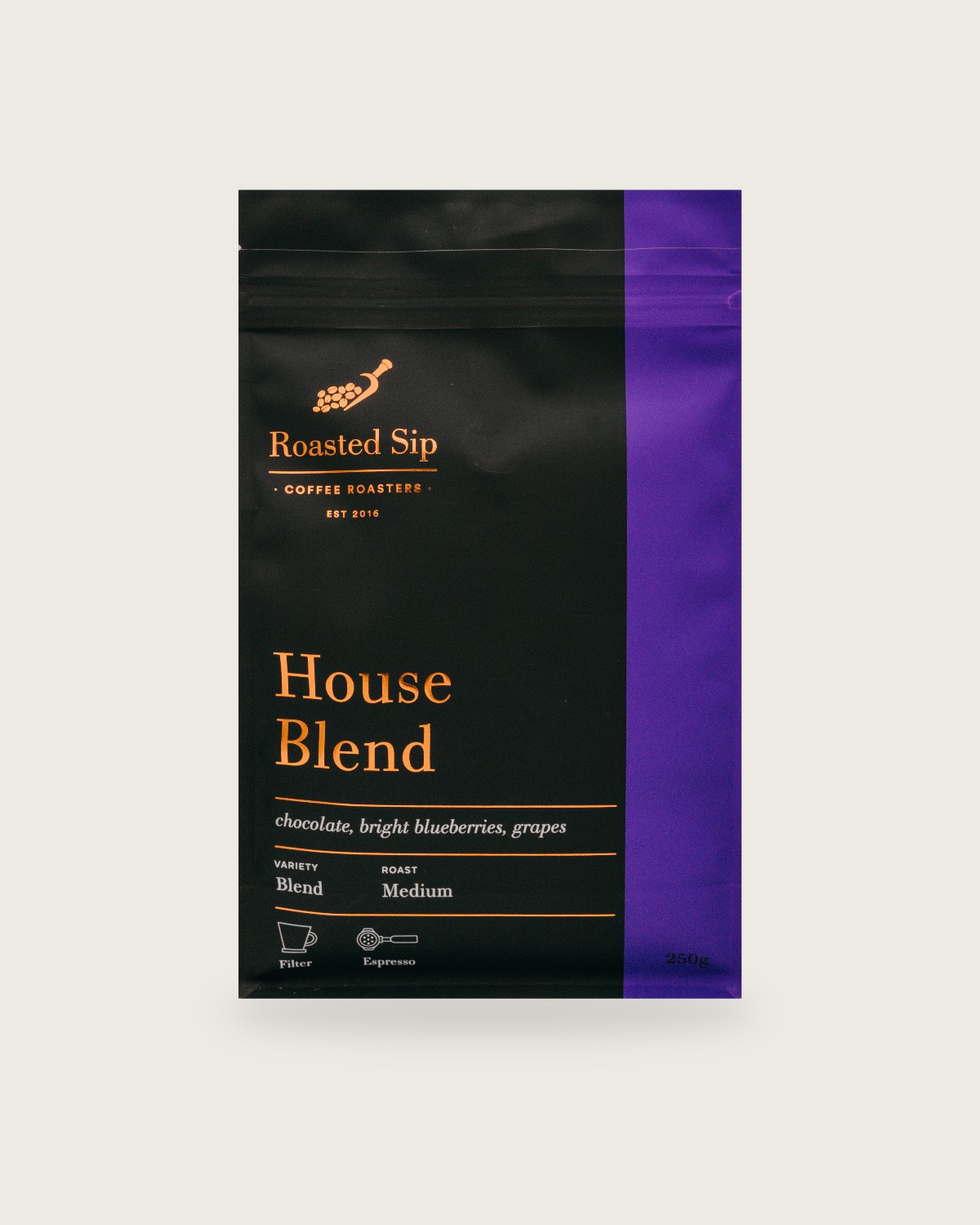 House Blend coffee bag